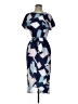 Unbranded Print Blue Casual Dress Size S - photo 1
