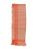 Unbranded Plaid Orange Scarf One size - photo 2