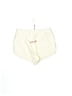 Valentina 100% Cotton Solid Ivory Athletic Shorts Size XS - photo 2