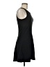 Mudd Solid Black Casual Dress Size M - photo 4
