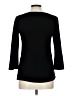 Tahari Black 3/4 Sleeve Top Size 10 (petite) - photo 2