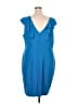 Alexia Admor Blue Cocktail Dress Size 3X - photo 2