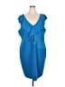 Alexia Admor Blue Cocktail Dress Size 3X - photo 1