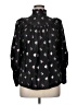 Tuckernuck Hearts Black Long Sleeve Blouse Size XL - photo 1