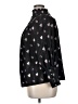 Tuckernuck Hearts Black Long Sleeve Blouse Size XL - photo 5