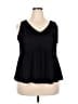 Torrid Black Sleeveless Blouse Size 2X Plus (2) - photo 1