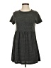Jolie Solid Gray Casual Dress Size S - photo 1