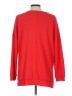 Unbranded Solid Red Pullover Sweater Size L - photo 2