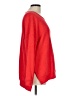 Unbranded Solid Red Pullover Sweater Size L - photo 4