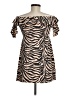 Missguided Animal Print Brown Cocktail Dress Size 8 (petite) - photo 2