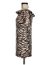 Missguided Animal Print Brown Cocktail Dress Size 8 (petite) - photo 5