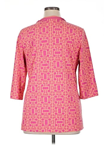 Elizabeth McKay 3/4 Sleeve Button-Down Shirt (view 2)