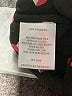 Maison Jules 100% Polyester Hearts Black Long Sleeve Blouse Size M - photo 8