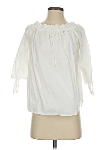 H&M L.O.G.G. 3/4 Sleeve Blouse (view 1)