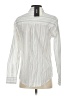 Weekend 100% Cotton Stripes White Long Sleeve Button-Down Shirt Size XS - photo 2