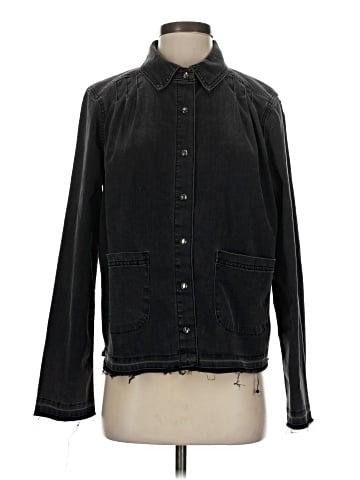 LOGO by Lori Goldstein Denim Jacket (view 1)