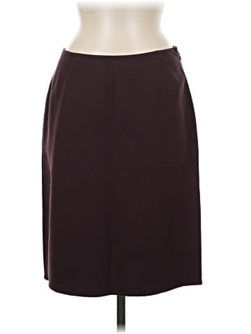 Linda Allard Ellen Tracy Wool Skirt (view 1)