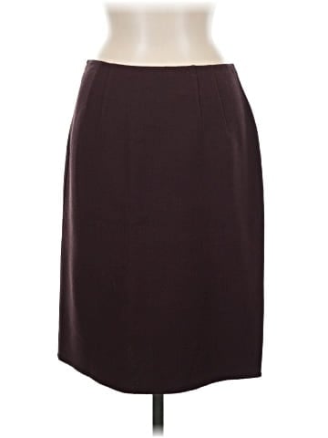 Linda Allard Ellen Tracy Wool Skirt (view 2)
