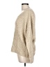 She + Sky Metallic Tan Pullover Sweater Size L - photo 5