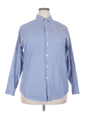 Calvin Klein Long Sleeve Button-Down Shirt (view 1)