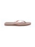 Unbranded Tan Pink Flip Flops Size 9 - 10 - photo 1