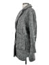 Topshop Chevron-herringbone Gray Coat Size 2 - photo 5
