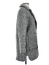 Topshop Chevron-herringbone Gray Coat Size 2 - photo 4