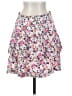 Universal Thread 100% Rayon Floral Pink Casual Skirt Size S - photo 1