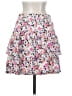Universal Thread 100% Rayon Floral Pink Casual Skirt Size S - photo 2