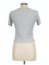 Assorted Brands Gray Short Sleeve Turtleneck Size L - photo 2