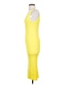 Scoop Yellow Cocktail Dress Size S - photo 5