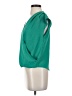 Gibson Green Short Sleeve Blouse Size XXS - photo 5