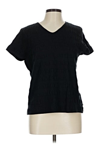 Lizwear by Liz Claiborne Short Sleeve Top (view 1)