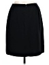 Caslon 100% Polyester Solid Black Formal Skirt Size 10 - photo 2