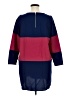 BB Dakota Color Block Burgundy 3/4 Sleeve Top Size 1X - photo 2