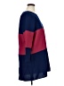 BB Dakota Color Block Burgundy 3/4 Sleeve Top Size 1X - photo 4