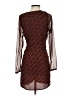 A New Day 100% Polyester Animal Print Brown Cocktail Dress Size S - photo 2