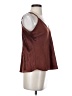 Secret Posessions 100% Polyester Burgundy Sleeveless Blouse Size S - photo 4