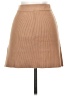 Zara Solid Tan Casual Skirt Size S - photo 2
