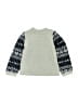Agabang Chevron-herringbone Gray Pullover Sweater Size 100 cm / US 3-4 (estimated) - photo 2