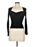 Pink Rose Black Cardigan Size M - photo 1