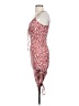Shein Animal Print Red Cocktail Dress Size 2 - photo 5