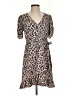 Sanctuary Animal Print Tan Casual Dress Size S - photo 1
