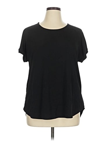 White Mark Short Sleeve Top (view 1)