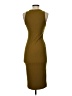 Nine West Solid Gold Green Cocktail Dress Size XS - photo 2