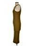 Nine West Solid Gold Green Cocktail Dress Size XS - photo 5