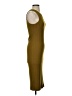 Nine West Solid Gold Green Cocktail Dress Size XS - photo 4
