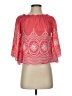 Velzera Red 3/4 Sleeve Blouse Size S - photo 1