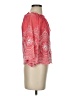 Velzera Red 3/4 Sleeve Blouse Size S - photo 4
