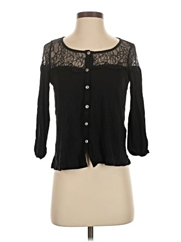 Pins and Needles 3/4 Sleeve Blouse (view 1)
